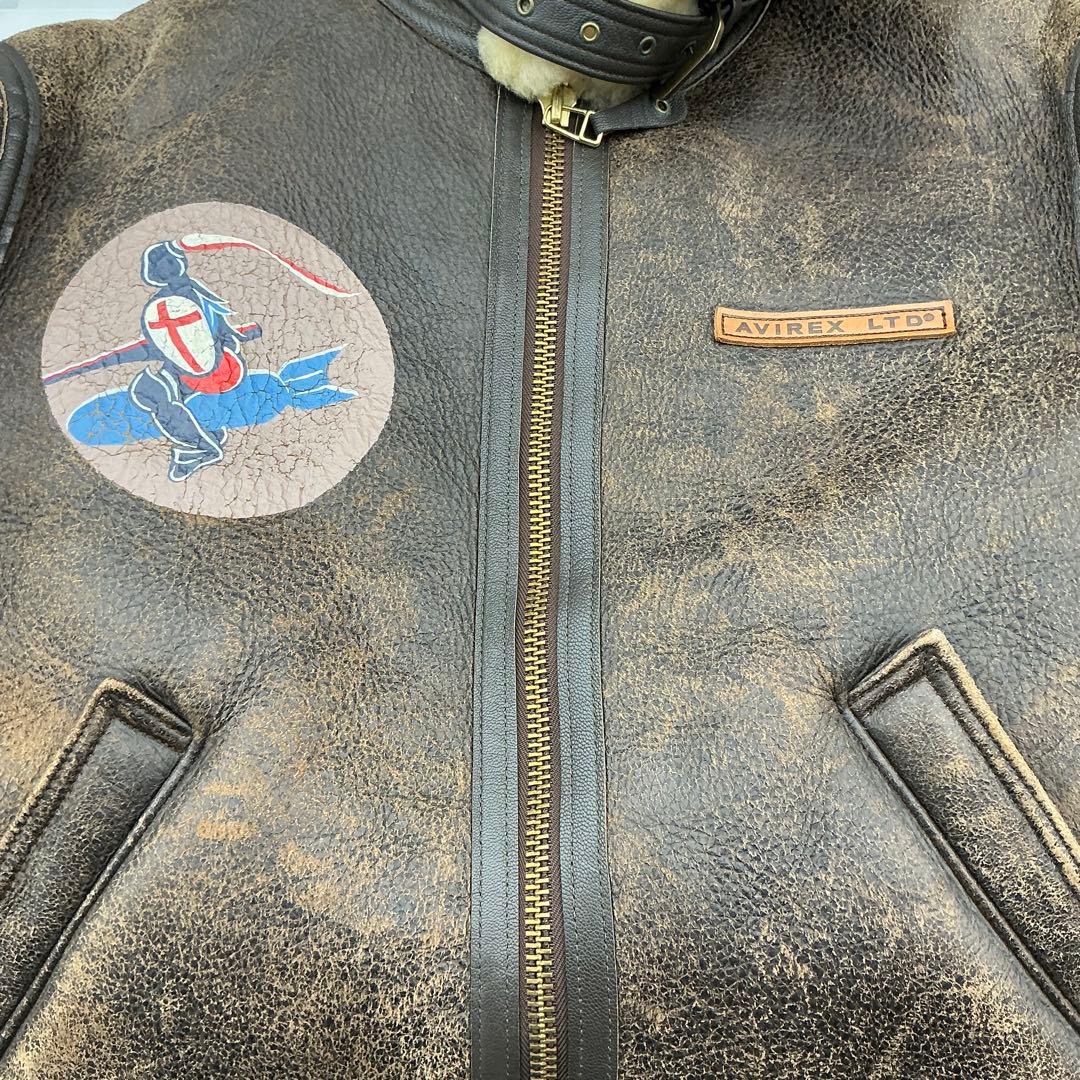 AVIREXアヴィレックス ムートンジャケット サイズ40