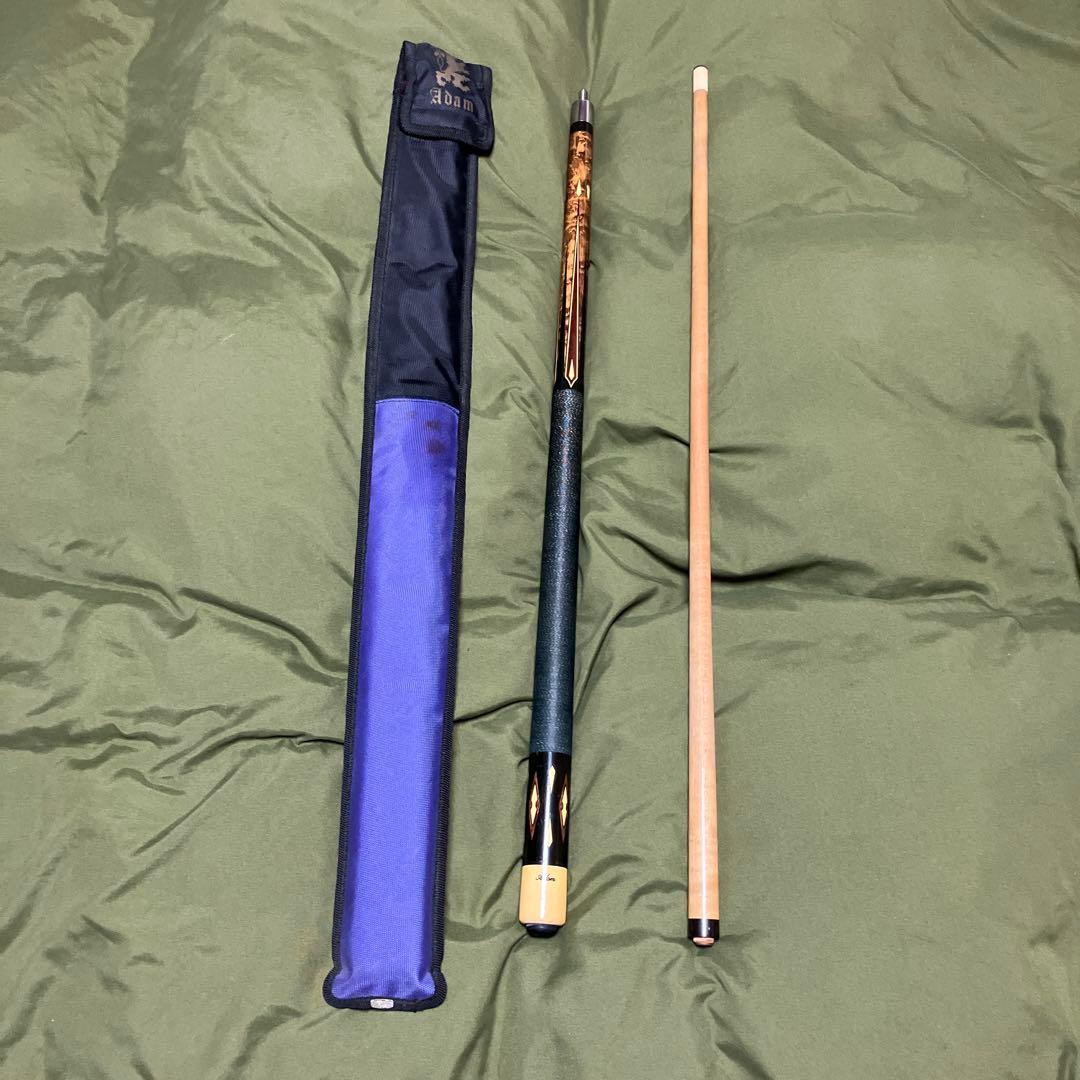 Adamビリヤードキュー ケース付き