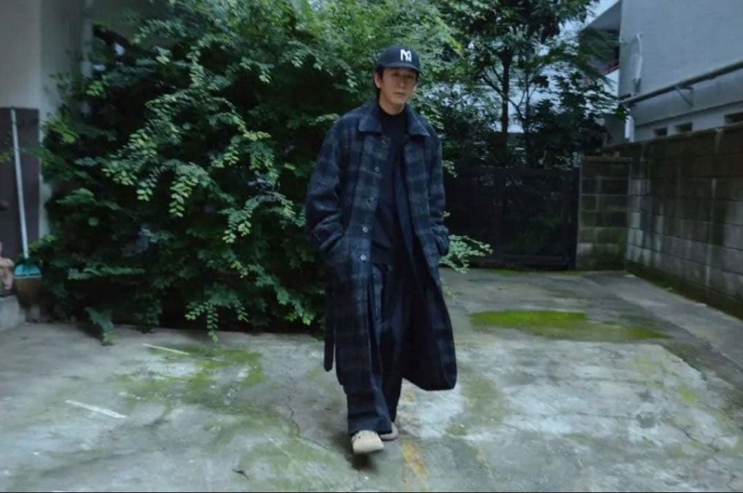 ホ*ニ様 stein oversized blanket coat & trou