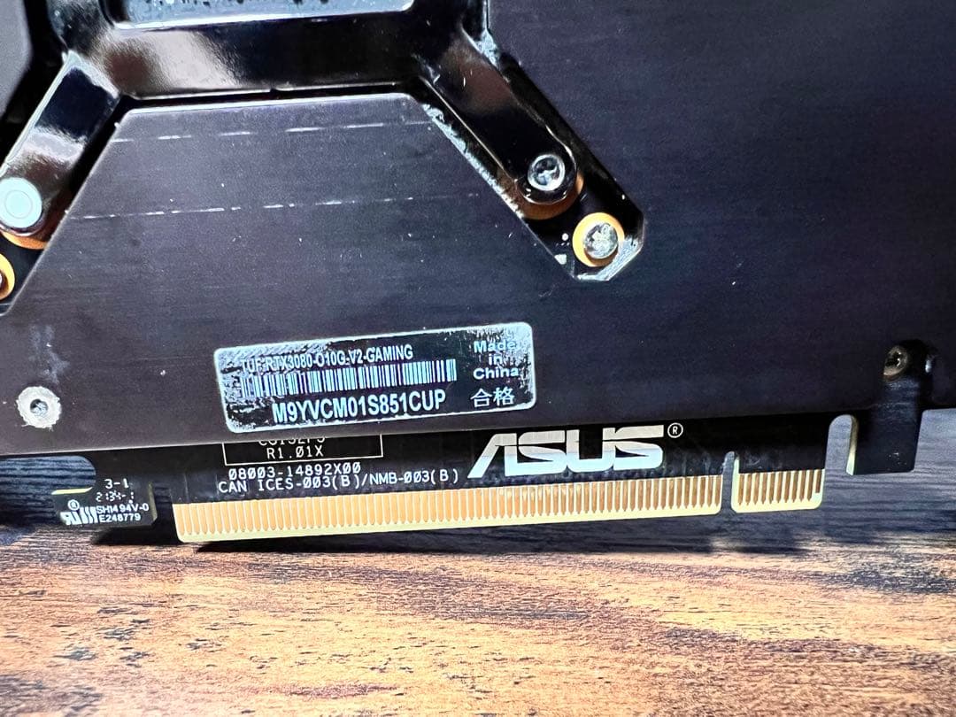 グラフィックボード・グラボ・ビデオカード ASUS TUF RTX3080 O10G V2 GAMING 110