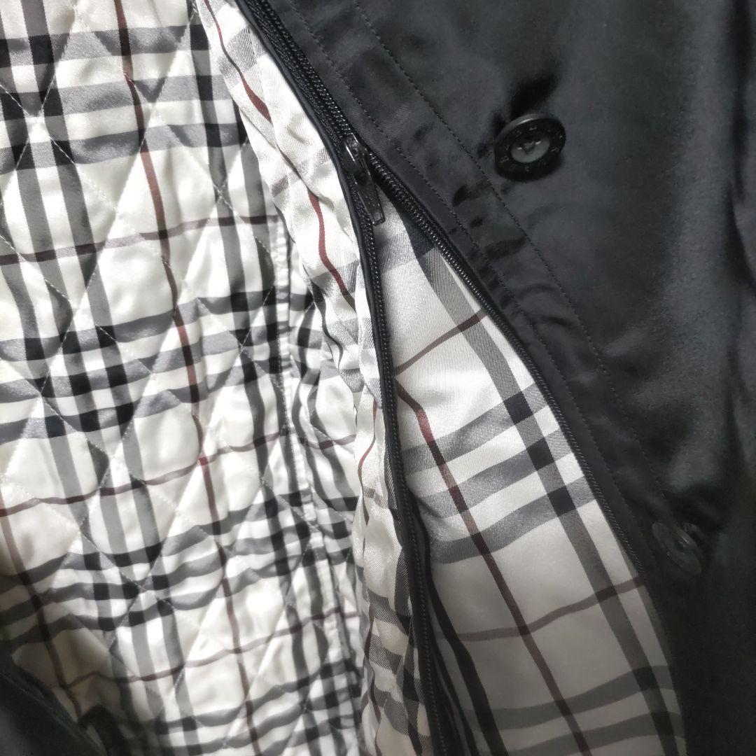 バーバリー　ブラックレーベル　トレンチコート　Lサイズ