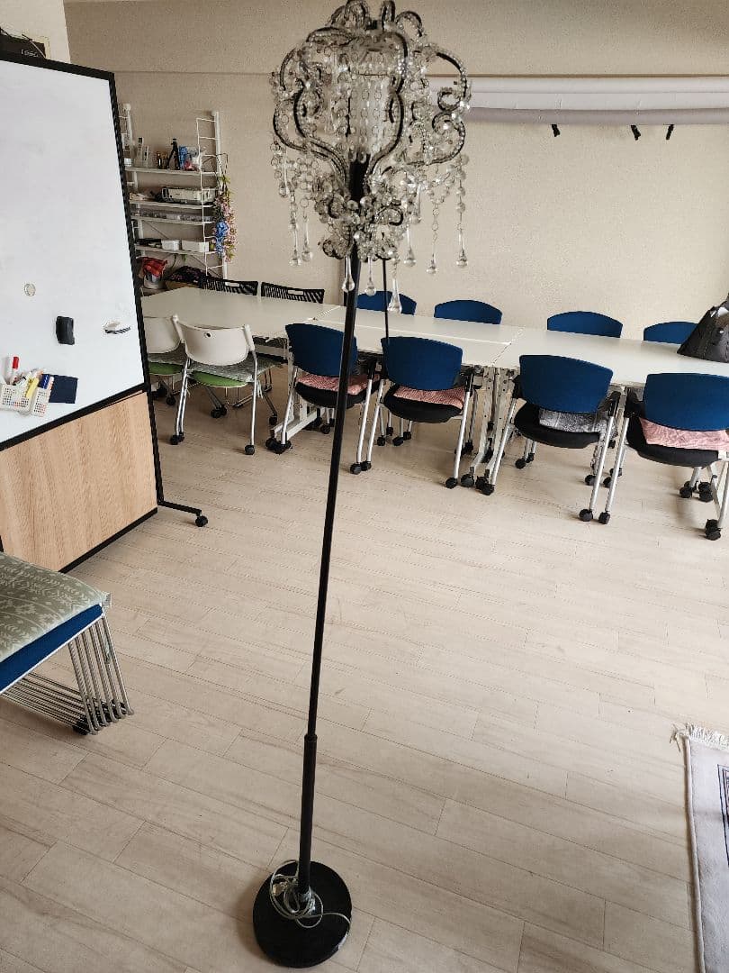 シャンデリアスタイル フロアスタンド 約160cm