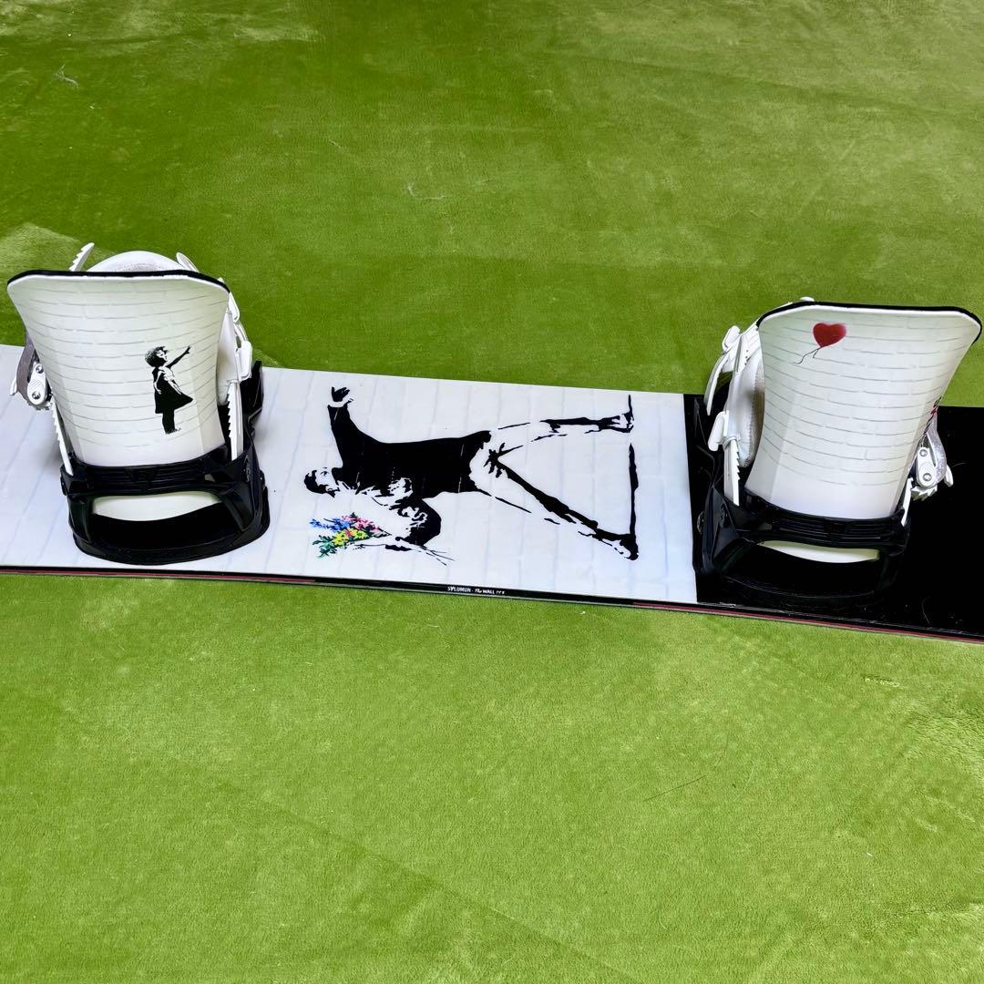 SLUMUN バンクシースノーボードビンディングセット