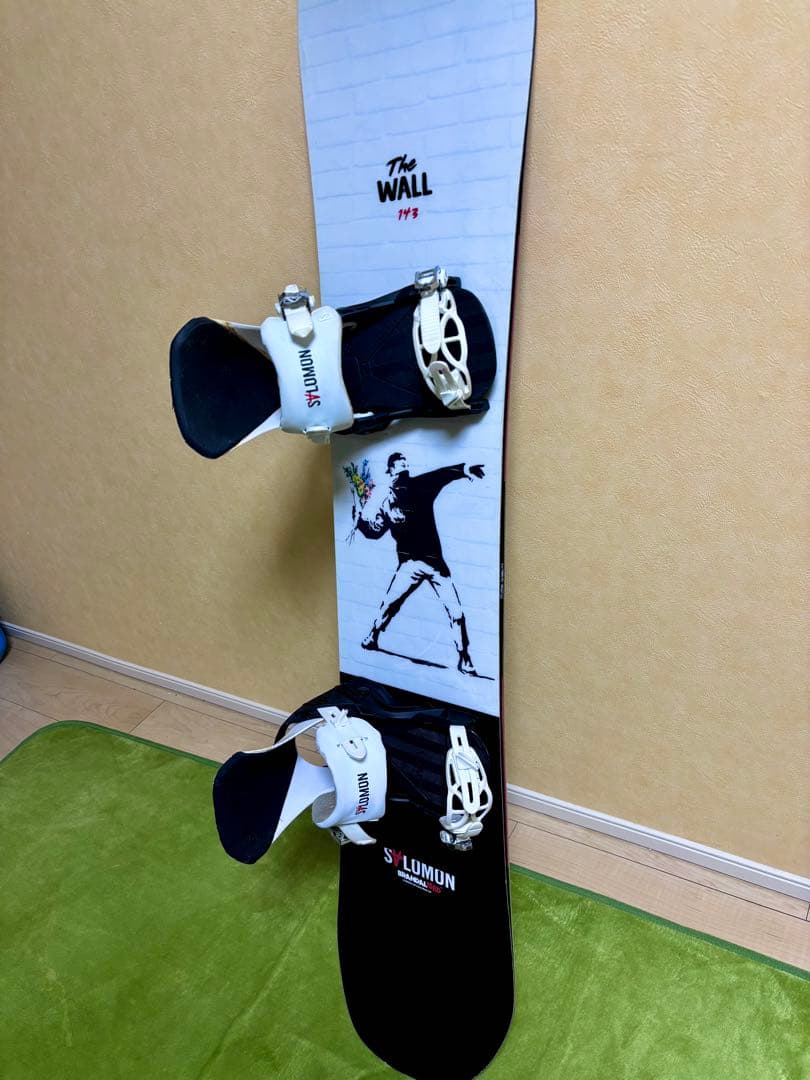 SLUMUN バンクシースノーボードビンディングセット