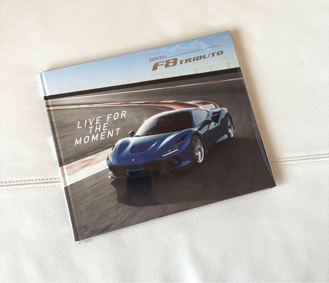 新品Ferrari F8 トリブート　日本語版 ハードカバー仕様 厚口カタログ