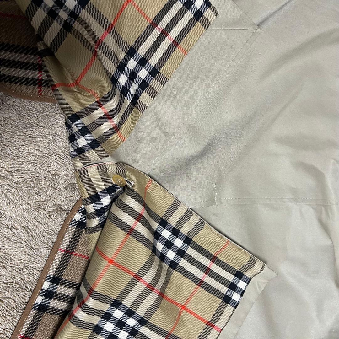 BURBERRY LONDONノバチェック ライナー付ステンカラーコート着脱式