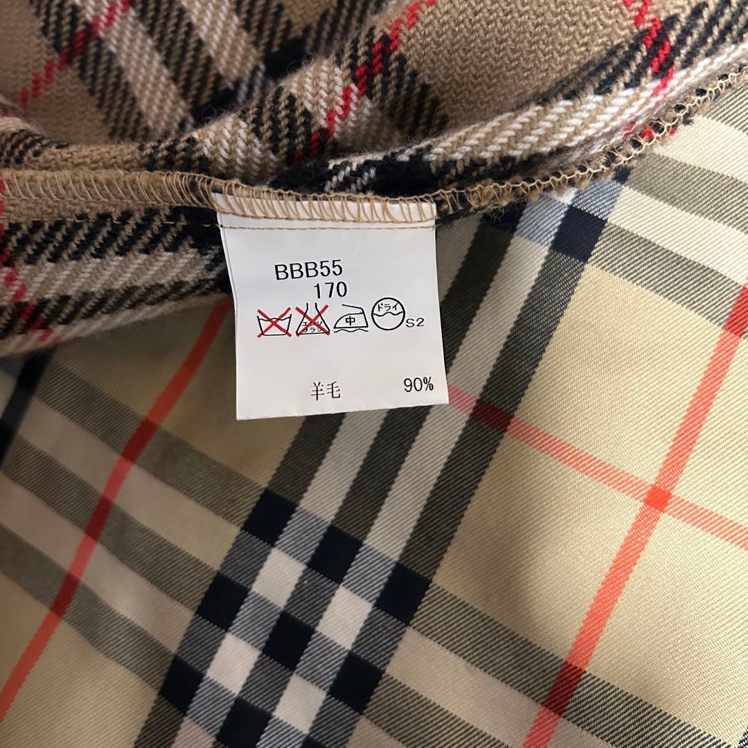 BURBERRY LONDONノバチェック ライナー付ステンカラーコート着脱式