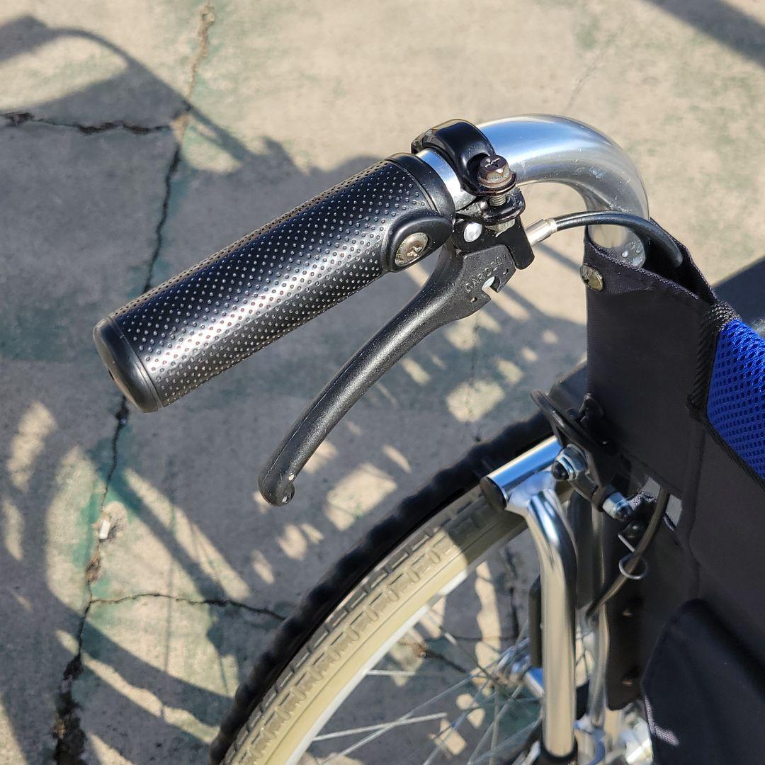 タカシ ミキ 自走式車椅子 BAL-3 ブルーメッシュ 座幅400mm