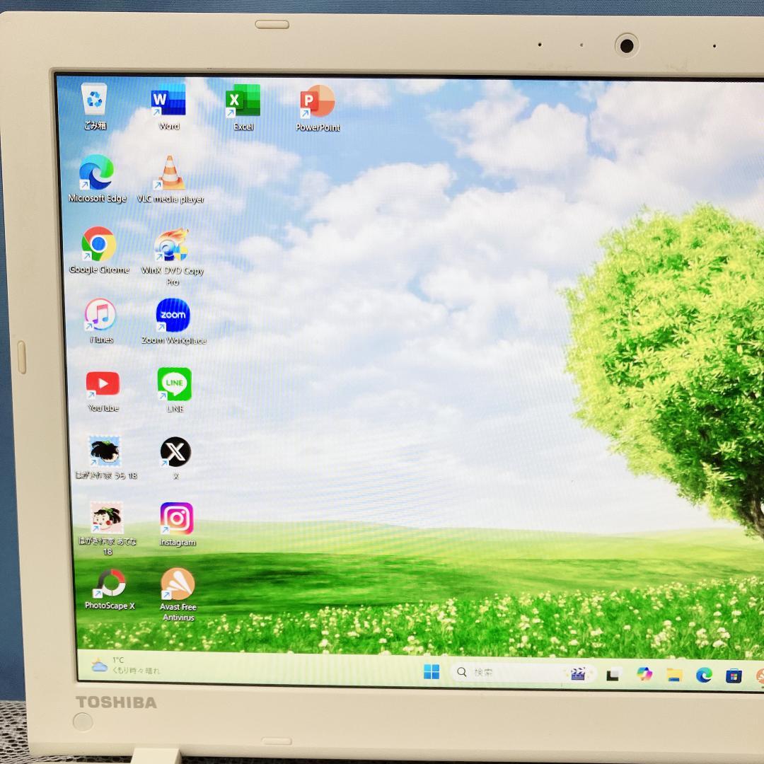 動作良好✨東芝 ノートパソコンWin11 SSD256GB Office2021