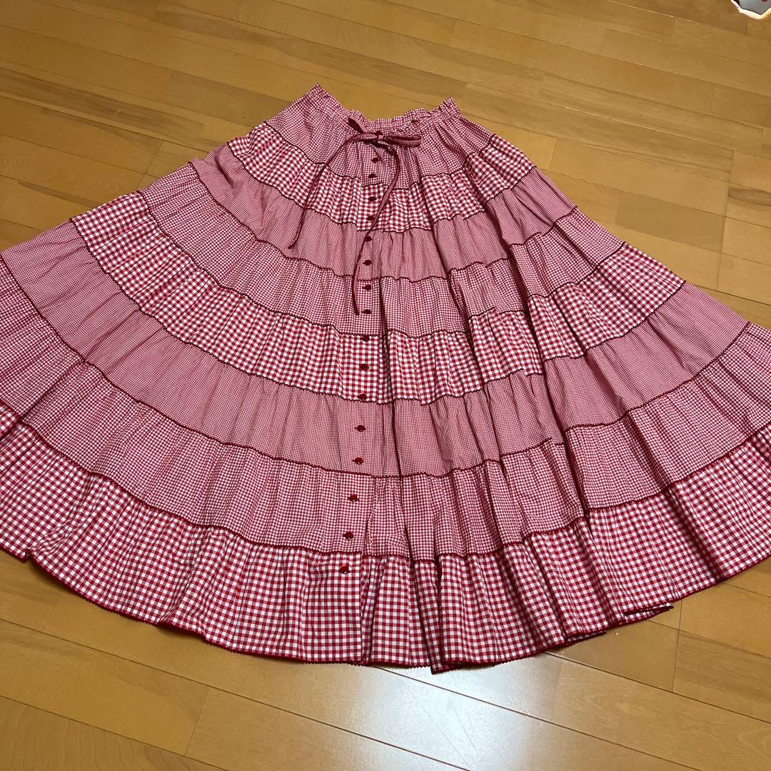 ピンクハウスロングスカート