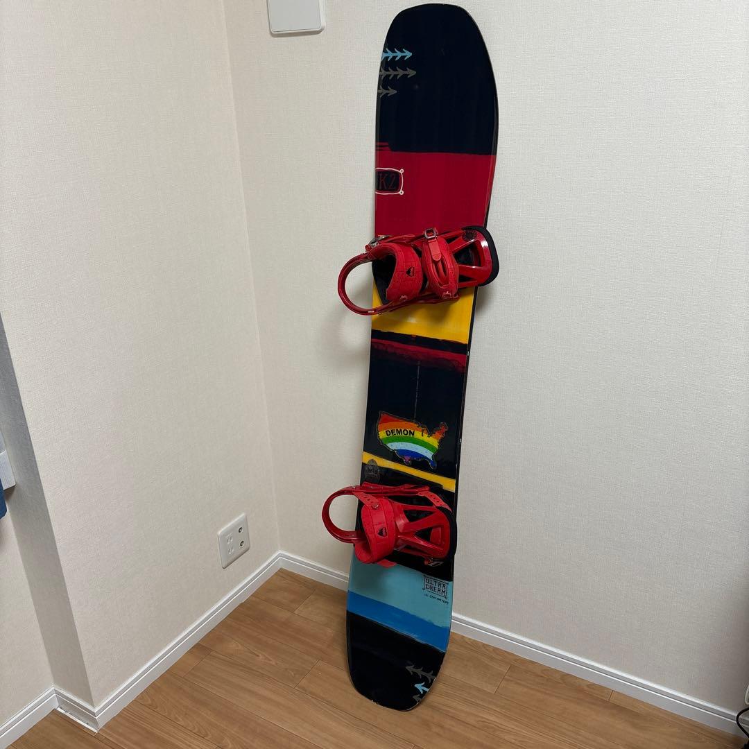 K2 ULTRA DREAM 161&Burton mission 2点セット