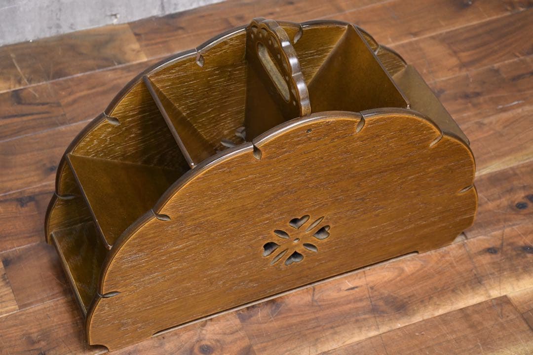 EDK45 美品 パリの雑貨屋 F-123 スリッパラック 6足組収納