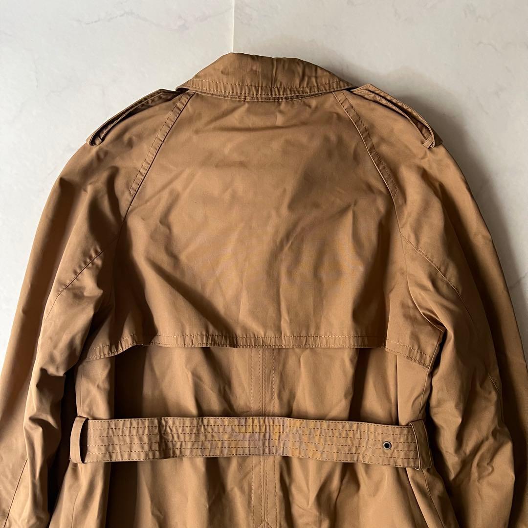 着丈116 イヴサンローラン トレンチコート ロング マキシ ブラウンベルト L