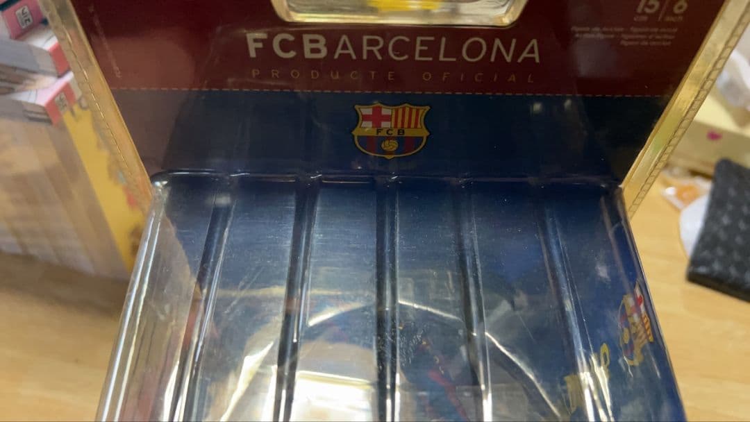 【激レア引退記念品】ロナウジーニョ フィギュア FCバルセロナ