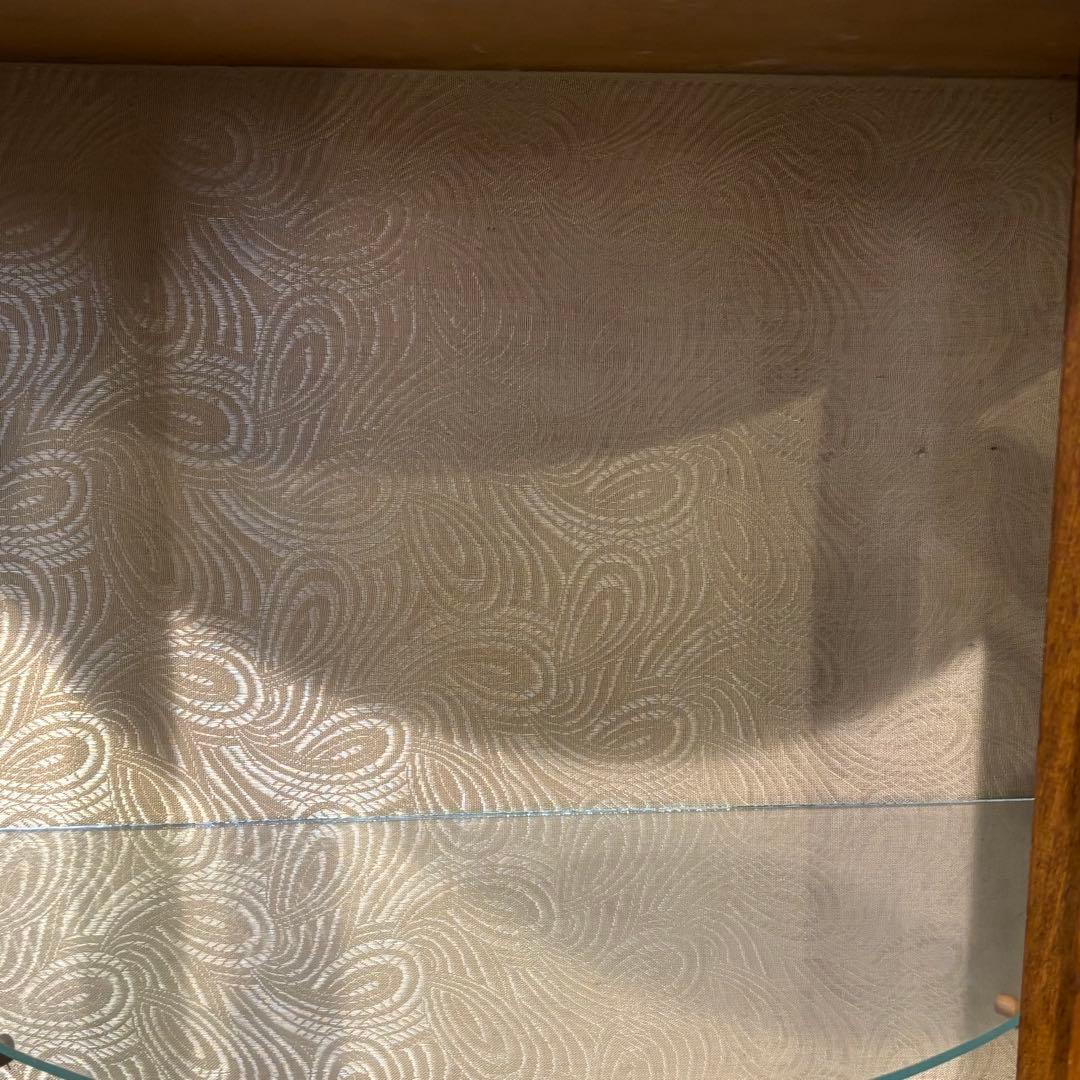 ガラスショーケース　ジョンブル　アンティーク