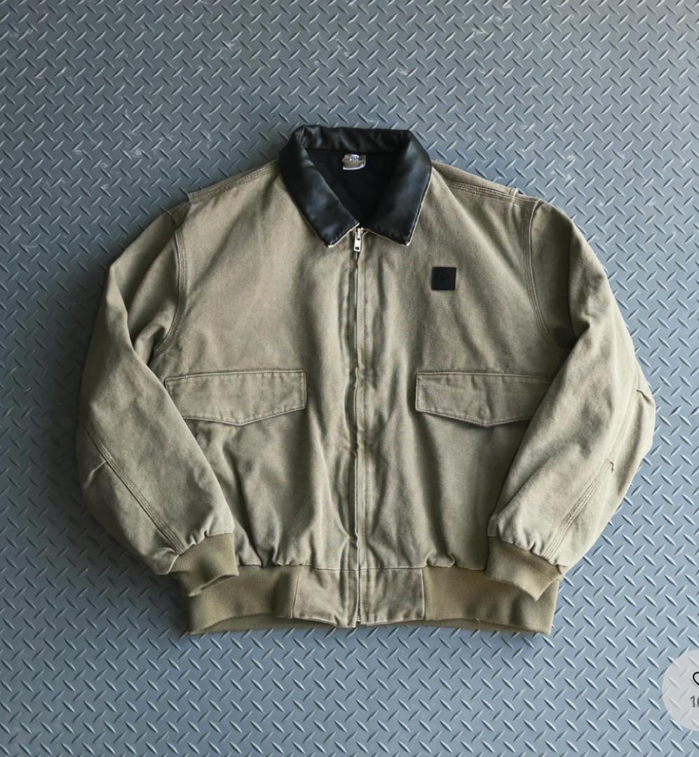 【SALE】L2139レザーカラーデトロイトジャケットL（beige）地底人