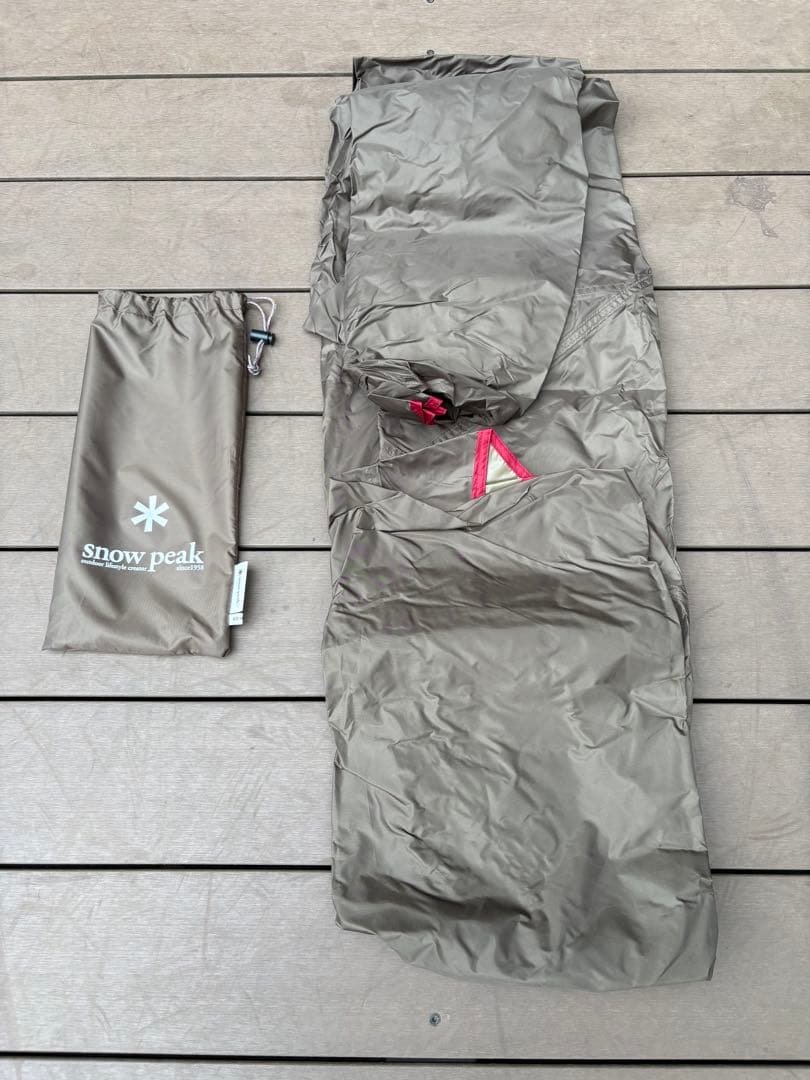 スノーピーク 60周年 ドッグドームPro.6 グランドシート シールドルーフ付