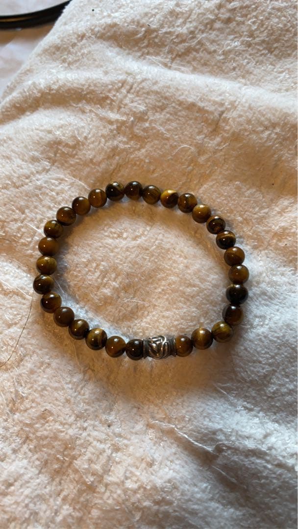 【よこやん】ロンワンズ　タイガーアイ ストーンブレスレット