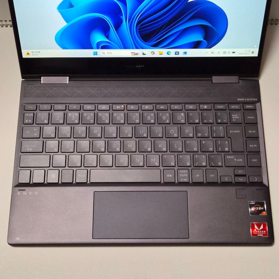y*ル様 HP ENVY x360 13-ar（Ryzen 7/16/512GB