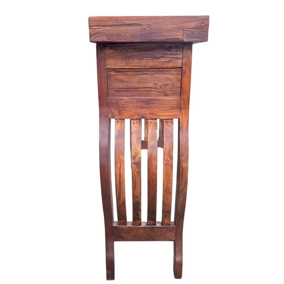 KAJA カジャ CHISTA チーク古材 コンソールテーブル（W100）