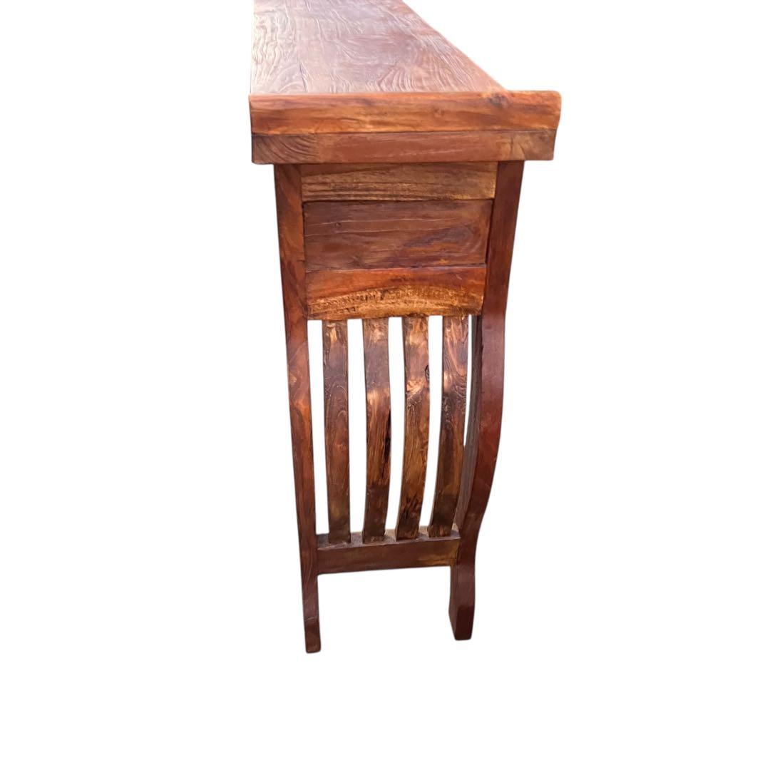 KAJA カジャ CHISTA チーク古材 コンソールテーブル（W100）