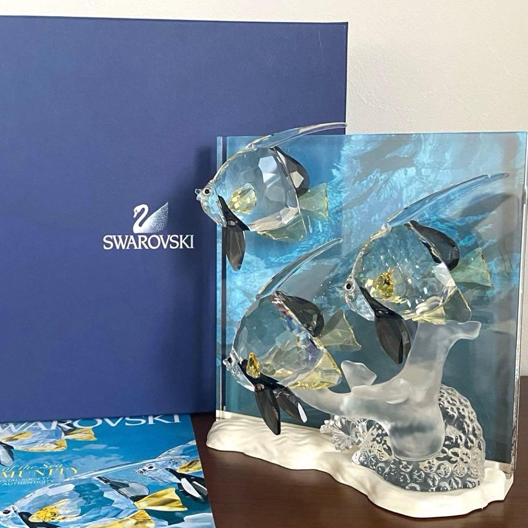 SWAROVSKI スワロフスキー クリスタル ワンダーオブザシー 置物