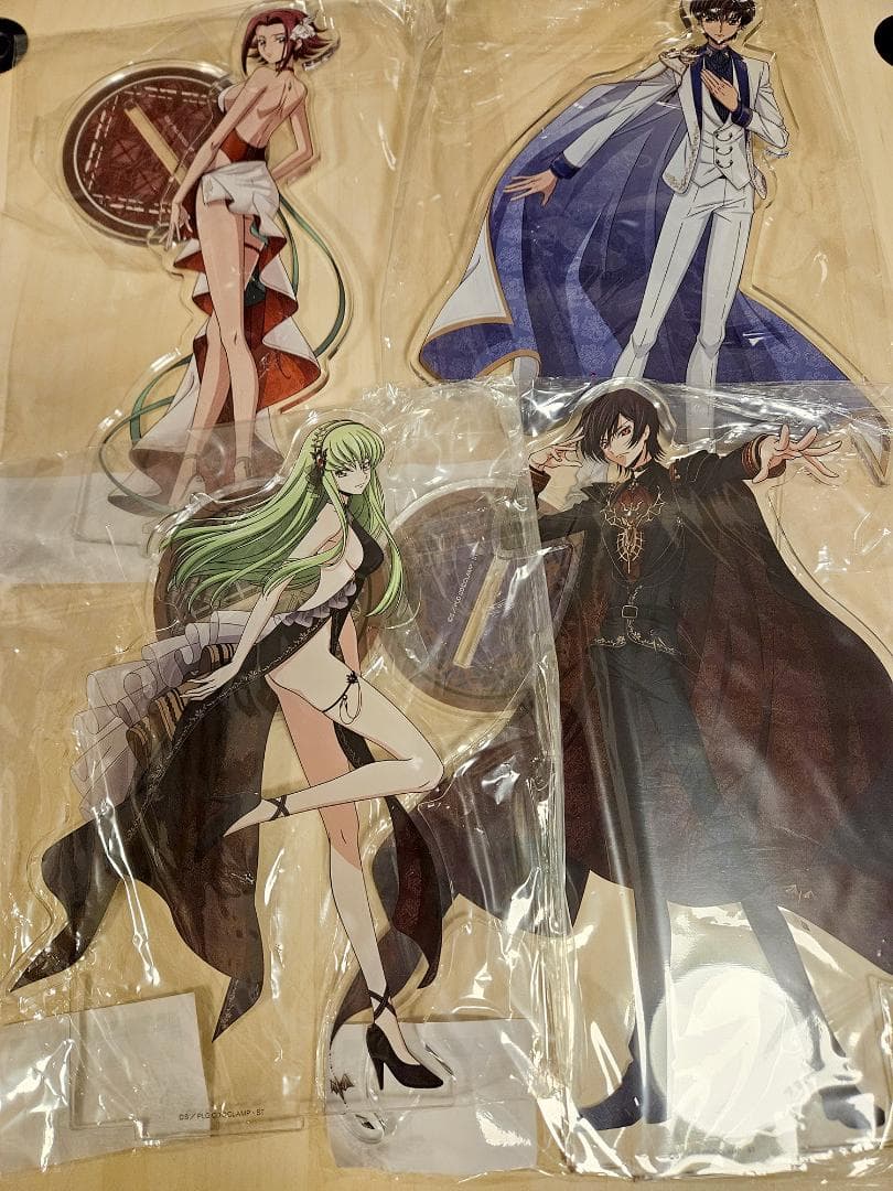 【新品未開封】コードギアス 特大アクリルスタンド 全種 東京タワー