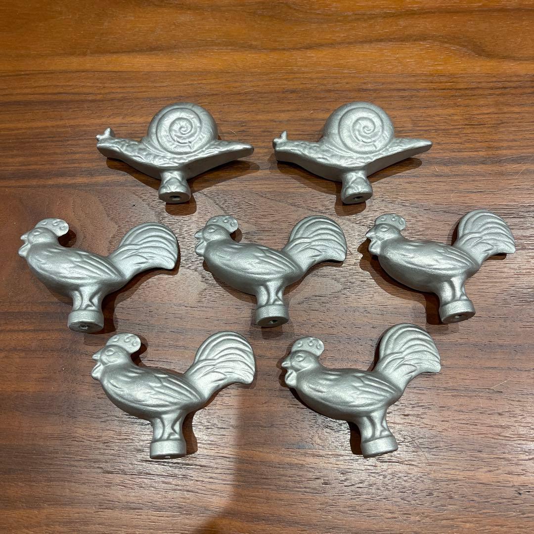 STAUB ストウブ アニマルノブ 7個セット