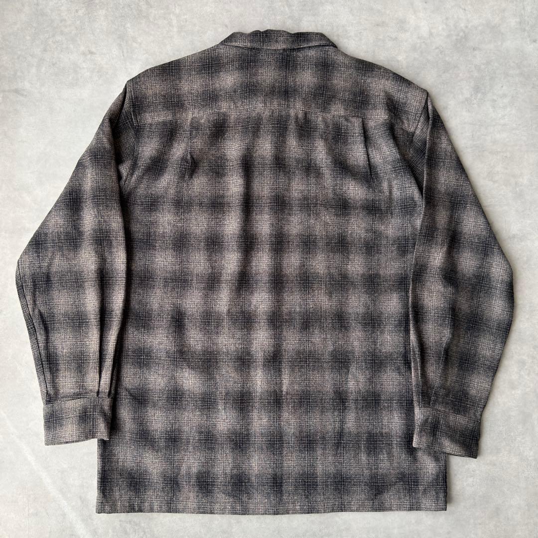 PENDLETON ペンドルトン ボードシャツ Mサイズ グレー ブラック
