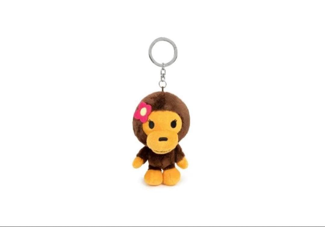 小物 BAPE BABY MILO LISA PLUSH DOLL KEYCHAIN