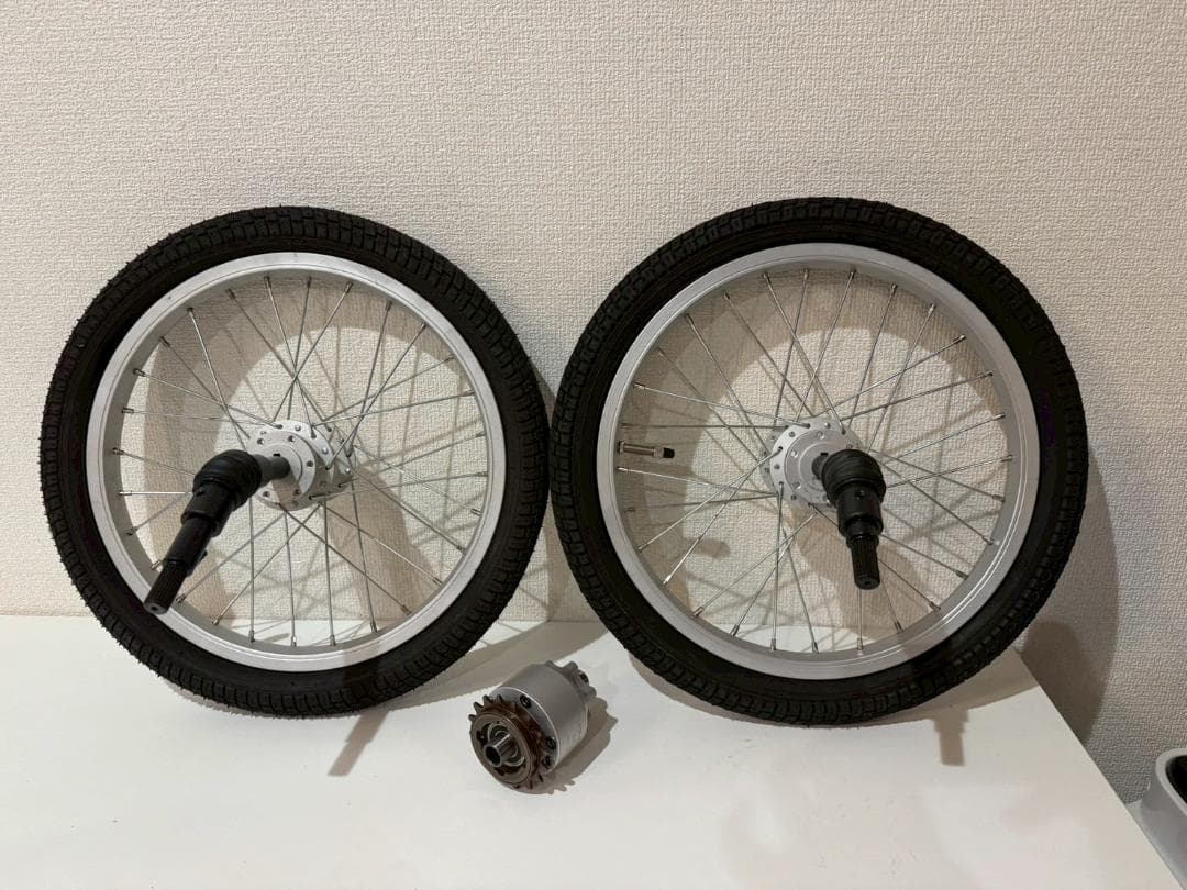 未使用品　16インチ 前後ホイール 後輪内装2速 SAMAGAGA DG72N