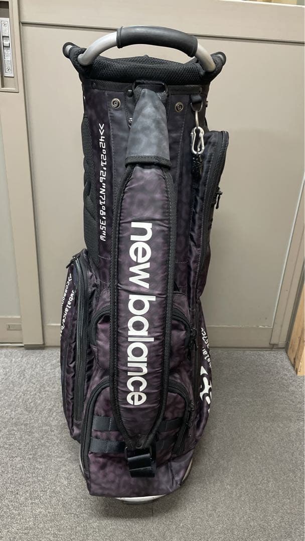 new balance キャディバッグ 黒/グレー