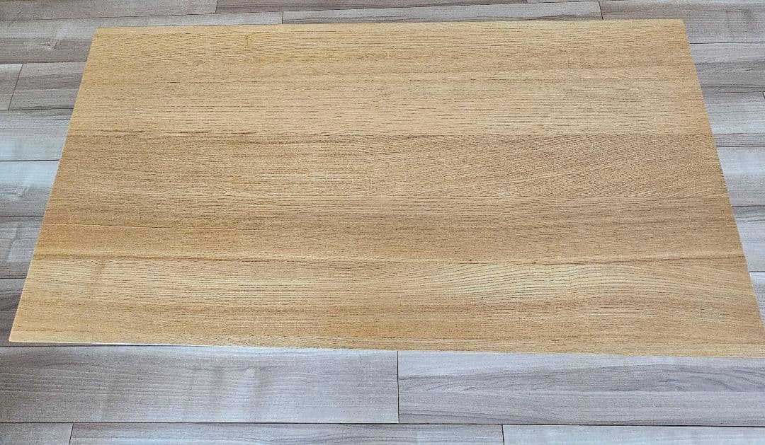無印良品 天然木 タモ材 センターテーブル 引き出し付き