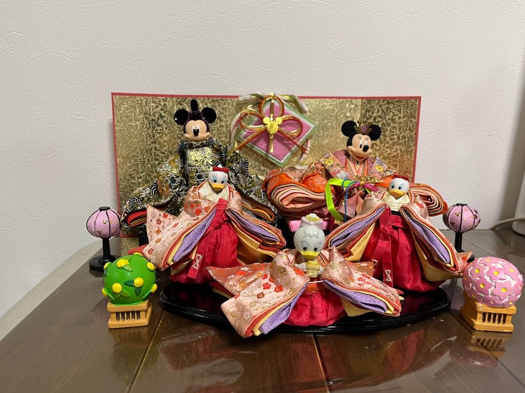 ディズニー　雛人形　5体セット