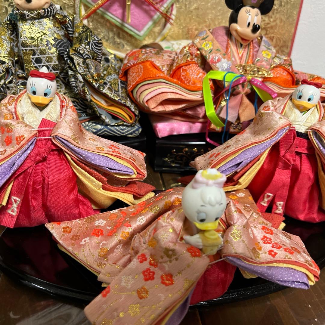 ディズニー　雛人形　5体セット