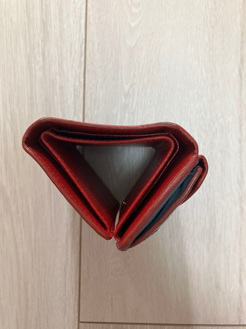 miumiu マドラスラブ ラブレター ハート三つ折り財布