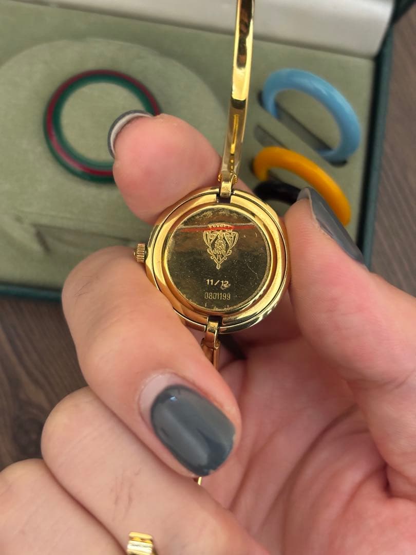 極美品✨GUCCI グッチ チェンジベゼル 腕時計 11/12.2 11色