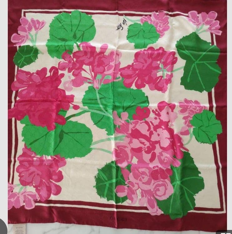 希少！新品未使用★GUCCI KEN SCOTT コラボ限定 大判スカーフ