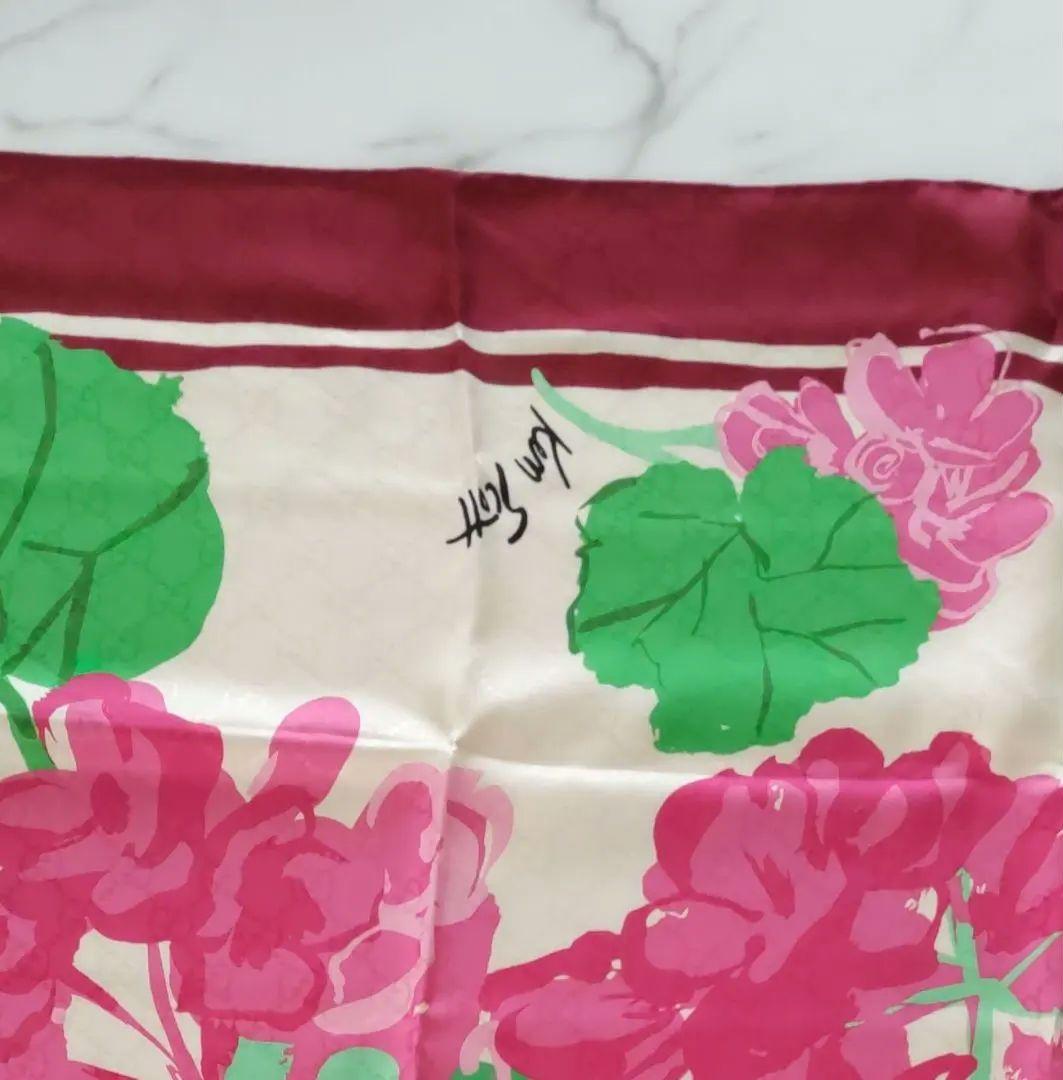 希少！新品未使用★GUCCI KEN SCOTT コラボ限定 大判スカーフ