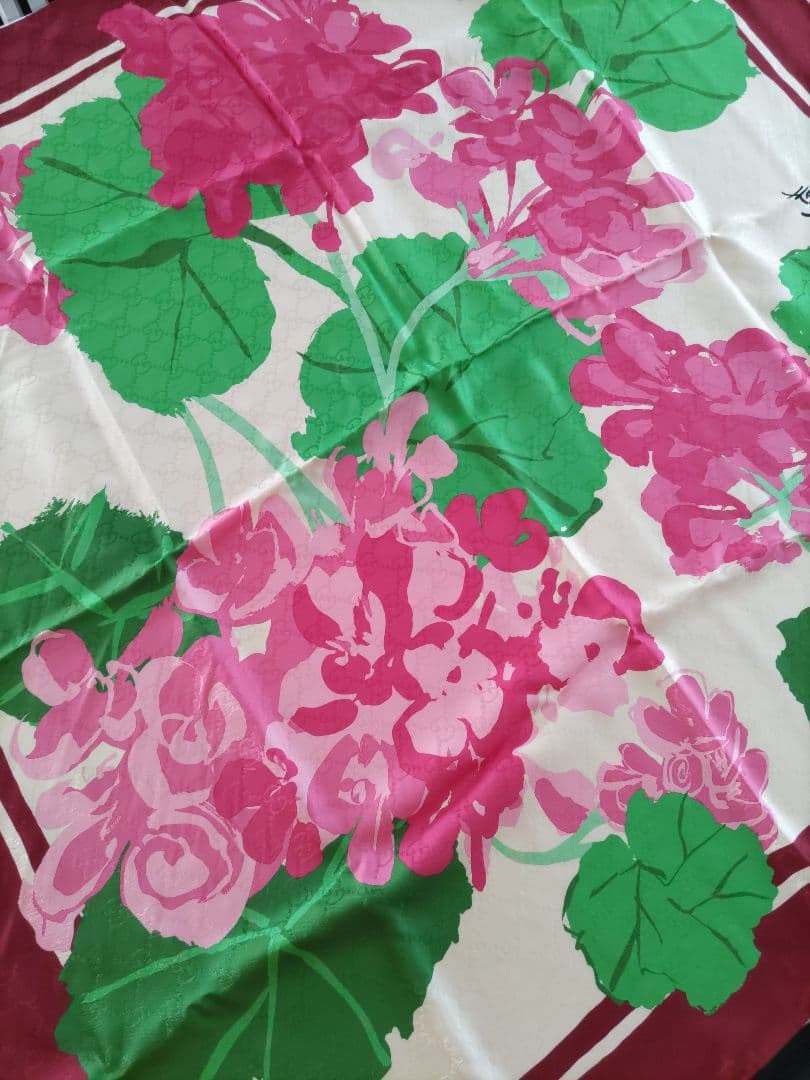 希少！新品未使用★GUCCI KEN SCOTT コラボ限定 大判スカーフ