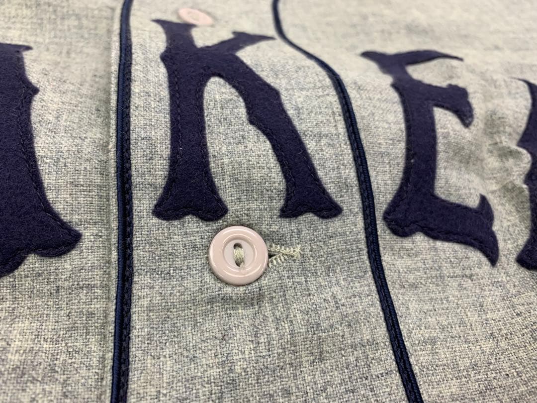 dada Ebbets Field ヤンキース ベースボールシャツ L