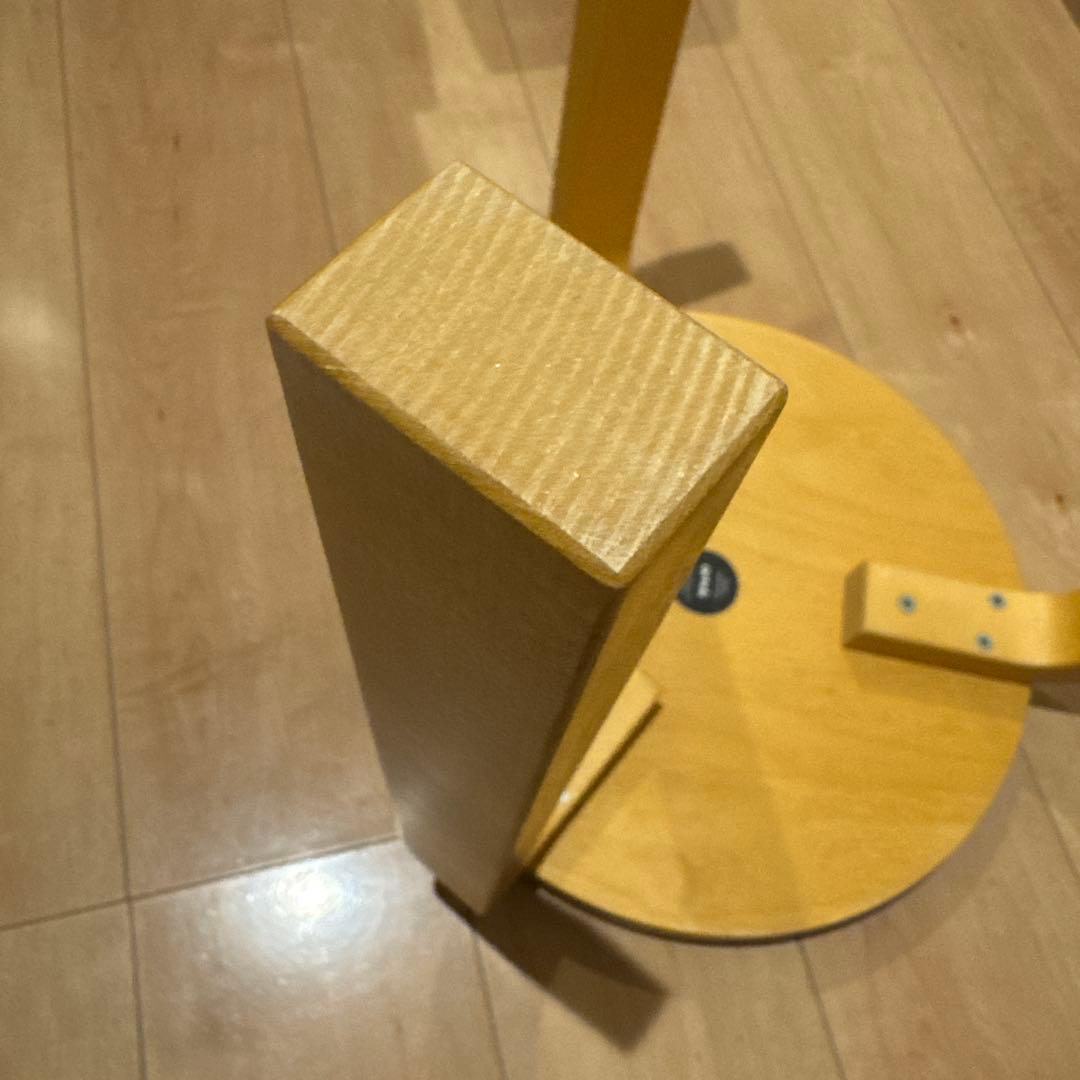 Artek stool 60 ハニーステイン仕上げ 3本脚