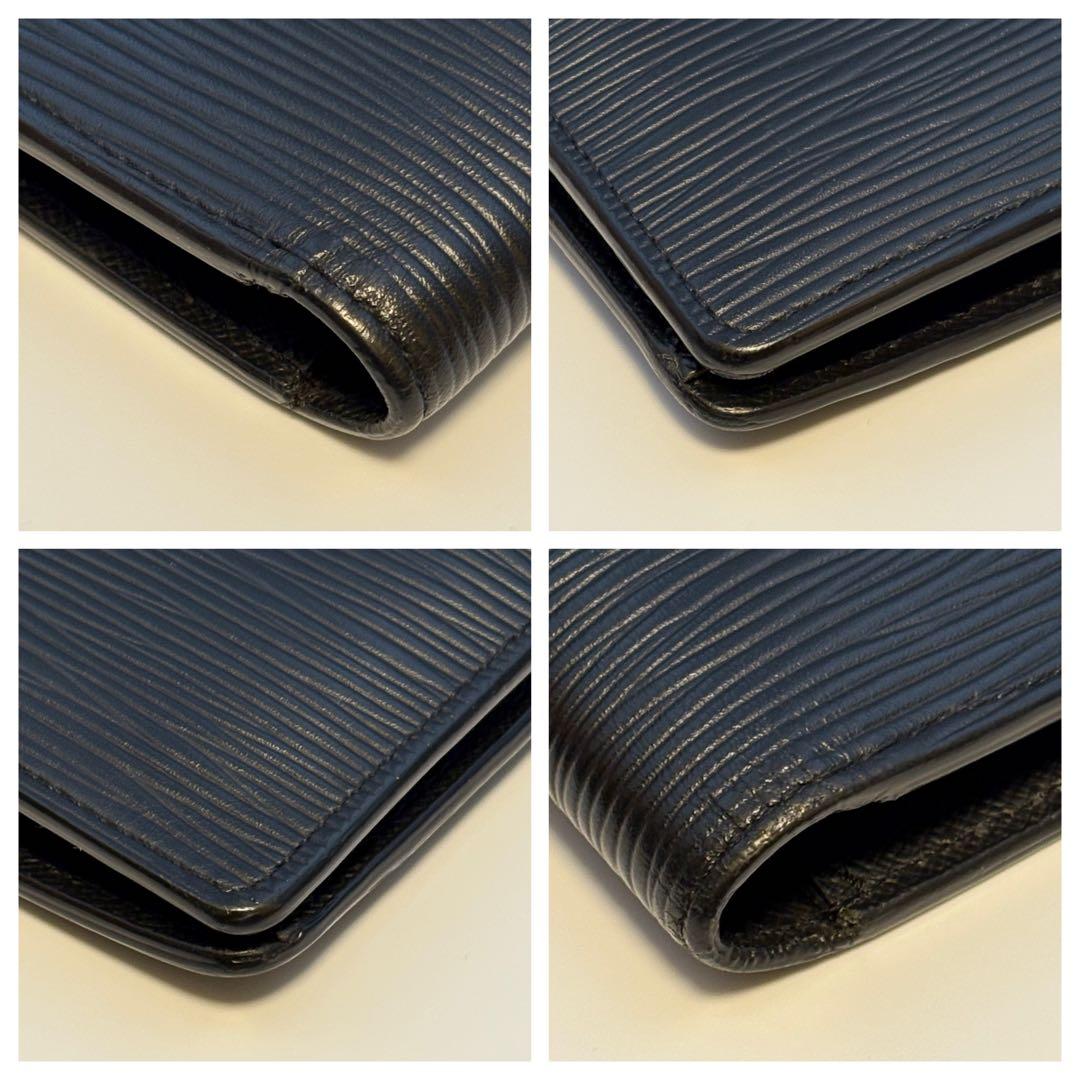 ルイヴィトン エピ ポルトフォイユ ブラザ ノワール 長財布 ブラック 美品