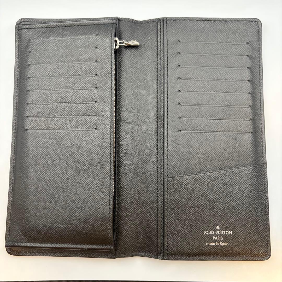 ルイヴィトン エピ ポルトフォイユ ブラザ ノワール 長財布 ブラック 美品