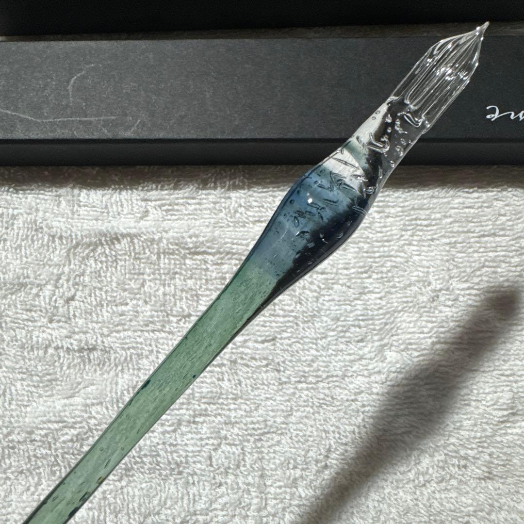 aun ガラスペン　ラグーン(M) [新品未使用]