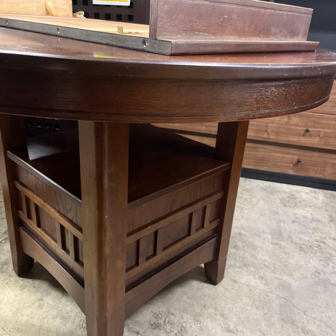 【HOE FURNITURE】拡張ラウンドテーブル◇クラシックダイニングテーブル