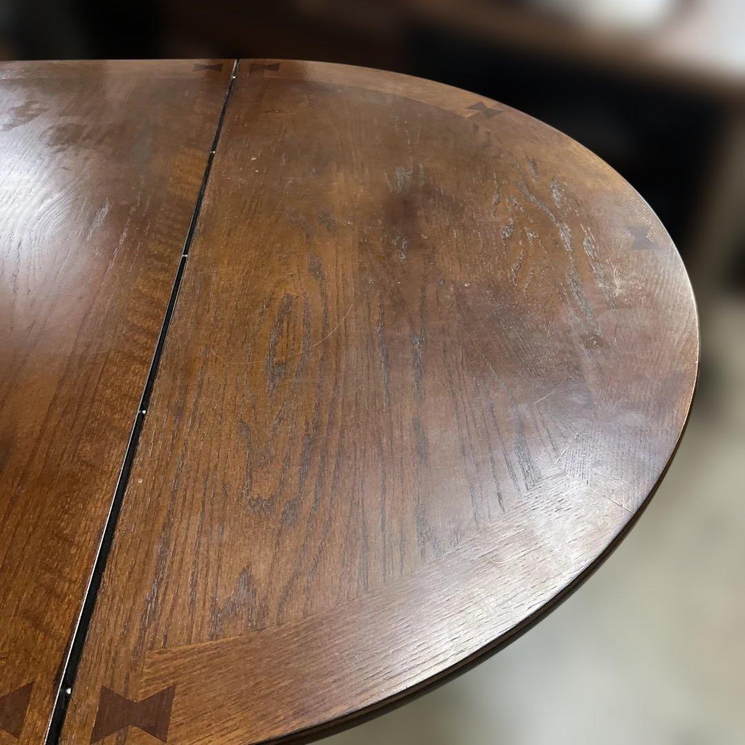 【HOE FURNITURE】拡張ラウンドテーブル◇クラシックダイニングテーブル