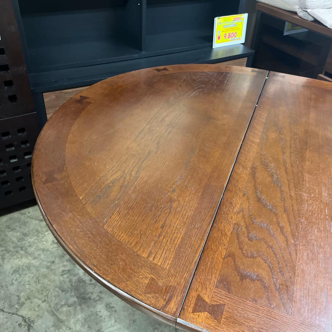 【HOE FURNITURE】拡張ラウンドテーブル◇クラシックダイニングテーブル
