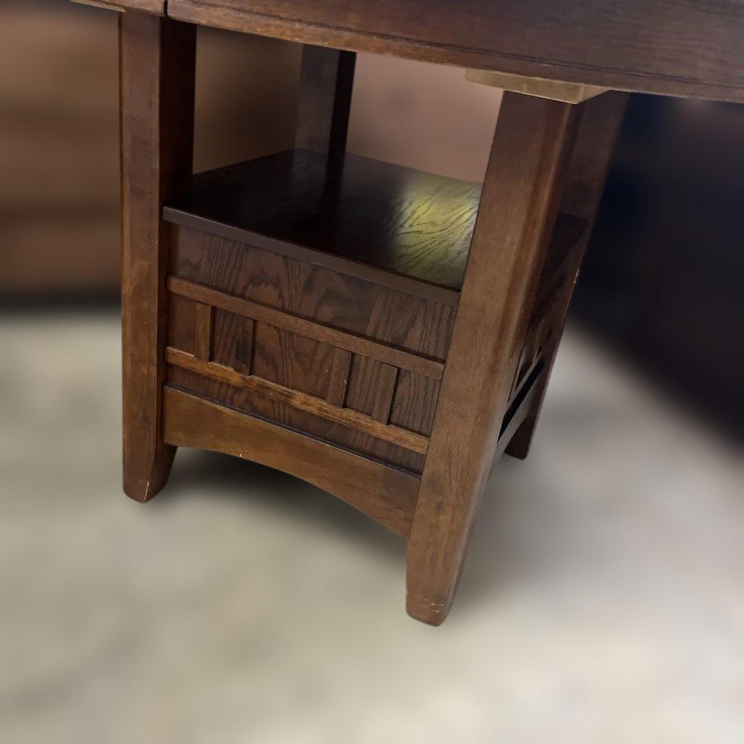 【HOE FURNITURE】拡張ラウンドテーブル◇クラシックダイニングテーブル