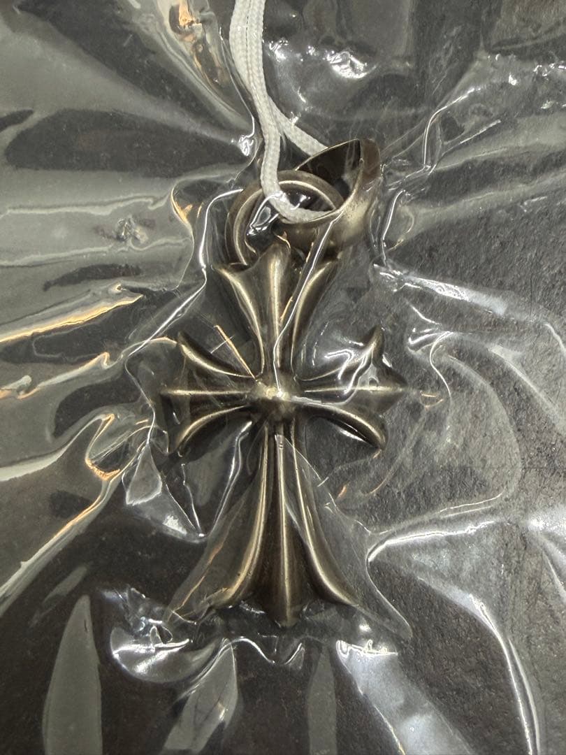 【鑑定済正規品】クロムハーツ スモールchクロス ベイル